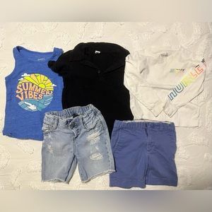 Gap Kids / J Crew Kids / Hurley 3T boy summer outfits
